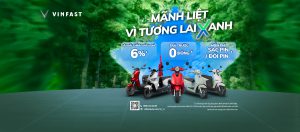 vinfast ra mắt 4 mẫu xe máy điện mới 2026