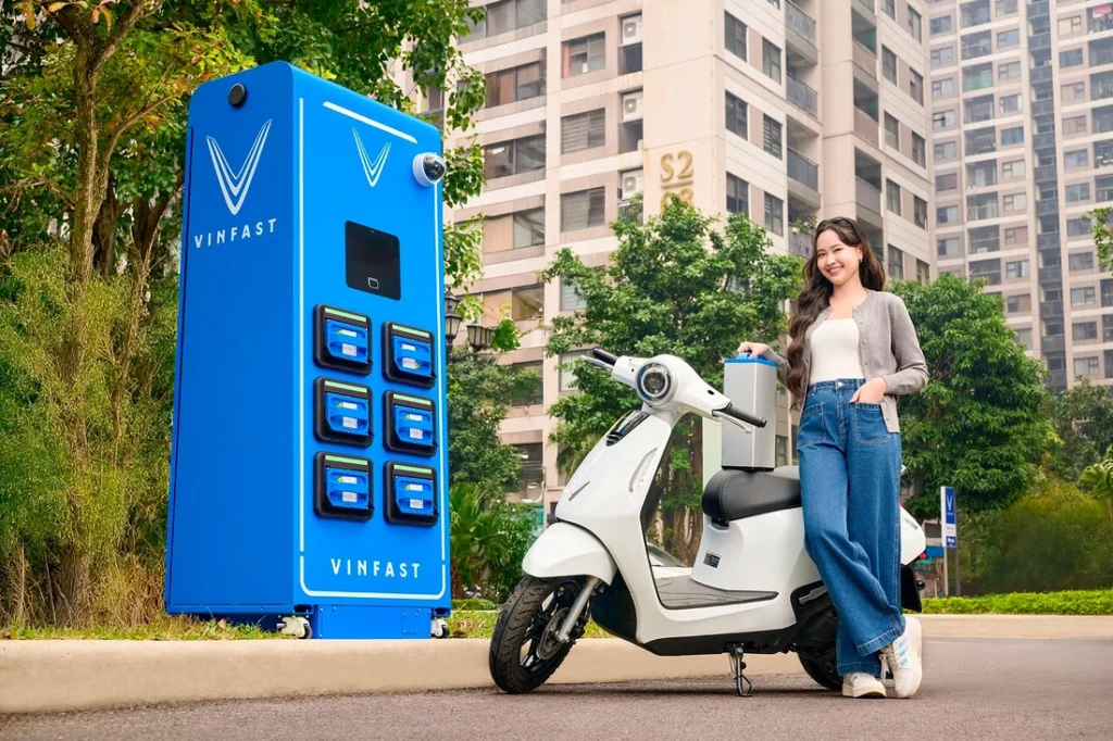 Tủ đổi pin vinfast