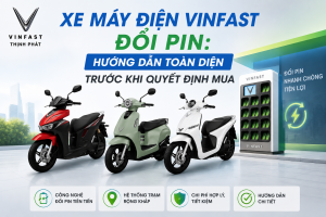 Xe máy điện VinFast đổi pin
