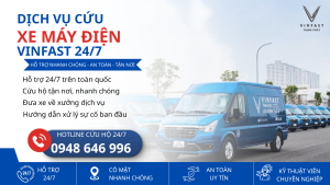 Dịch vụ cứu hộ xe máy điện VinFast 24/7 tại Thịnh Phát
